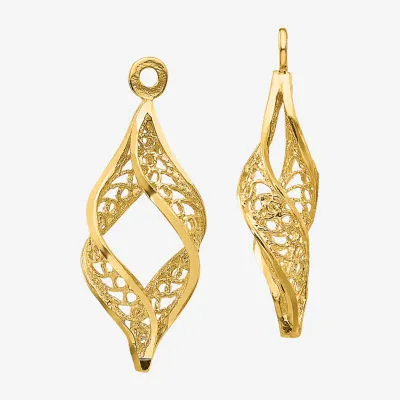 14K Gold Earring Jackets