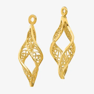 14K Gold Earring Jackets