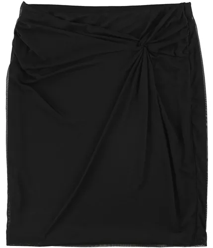 1.State Womens Mesh Knee Length A-Line Skirt