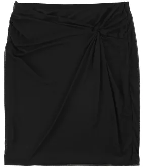 1.State Womens Mesh Knee Length A-Line Skirt