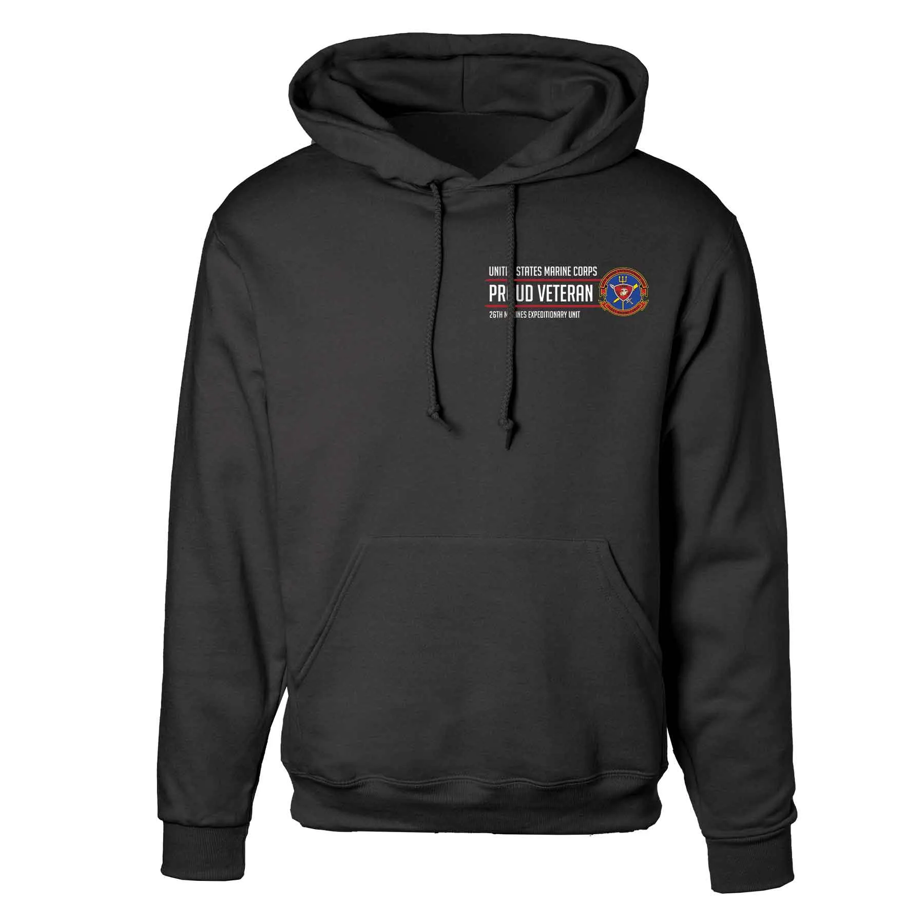 26th Marines Expeditionary Proud Veteran Hoodie