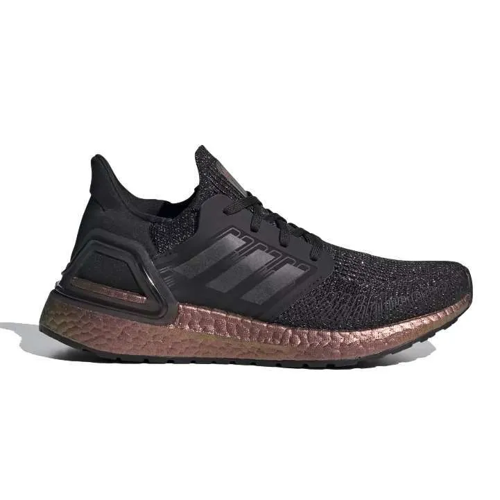 Adidas Kids Junior Ultraboost 20 Running Shoes – Core Black / Grey Five / Signal Pink