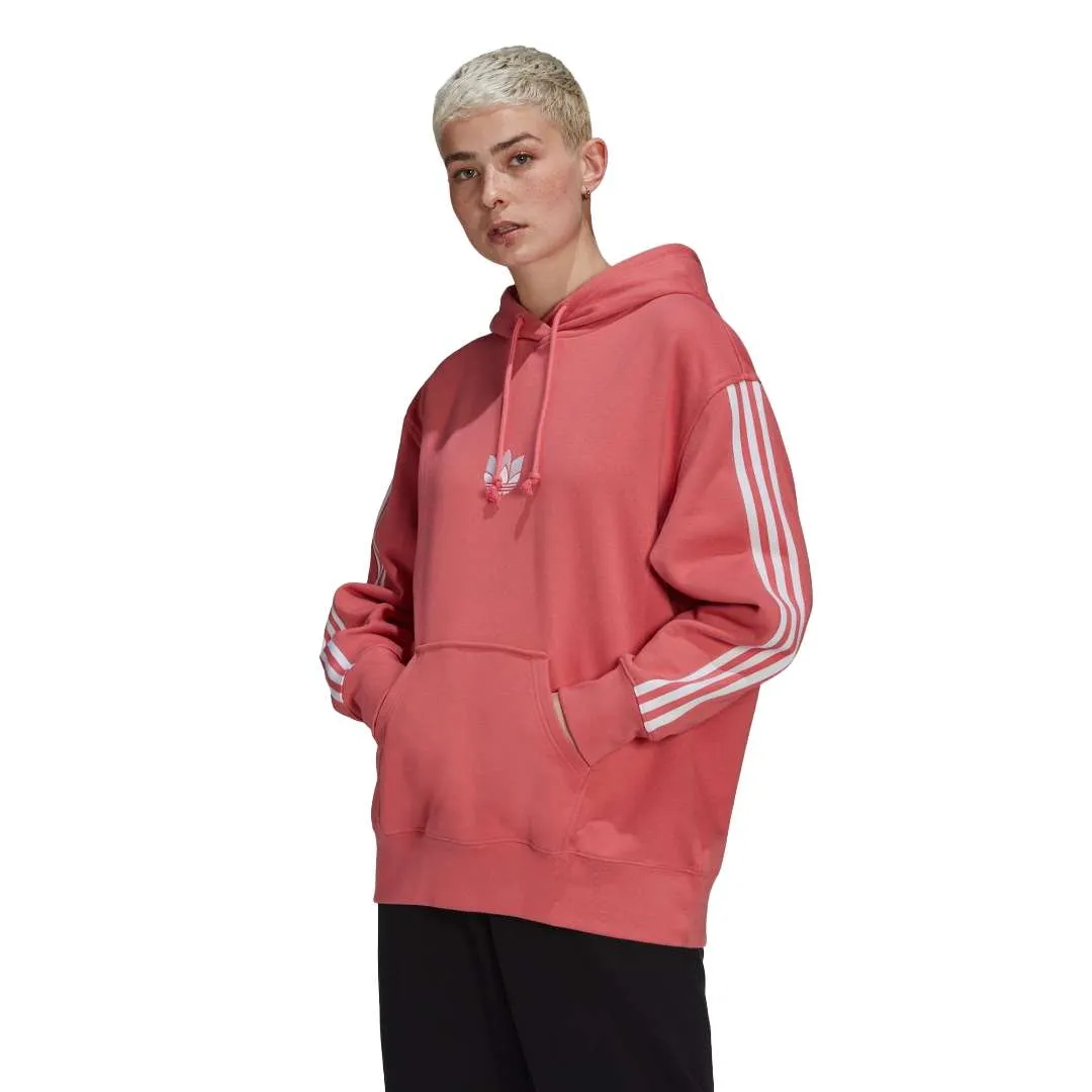 adidas Women’s 3-D Trefoil Oversized Hoodie