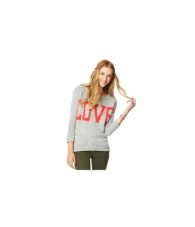 Aeropostale Womens Love Knit Sweater