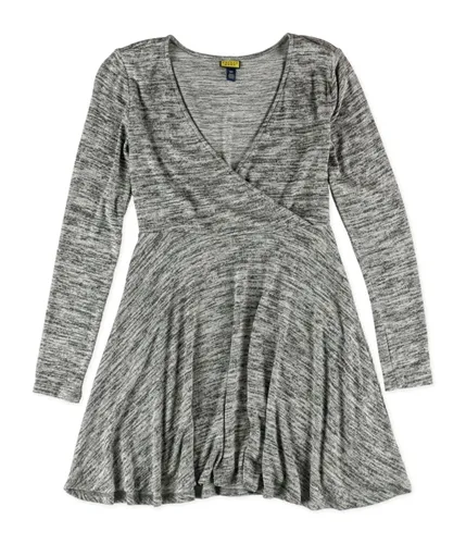 Aeropostale Womens Wrap Front Sweater Dress