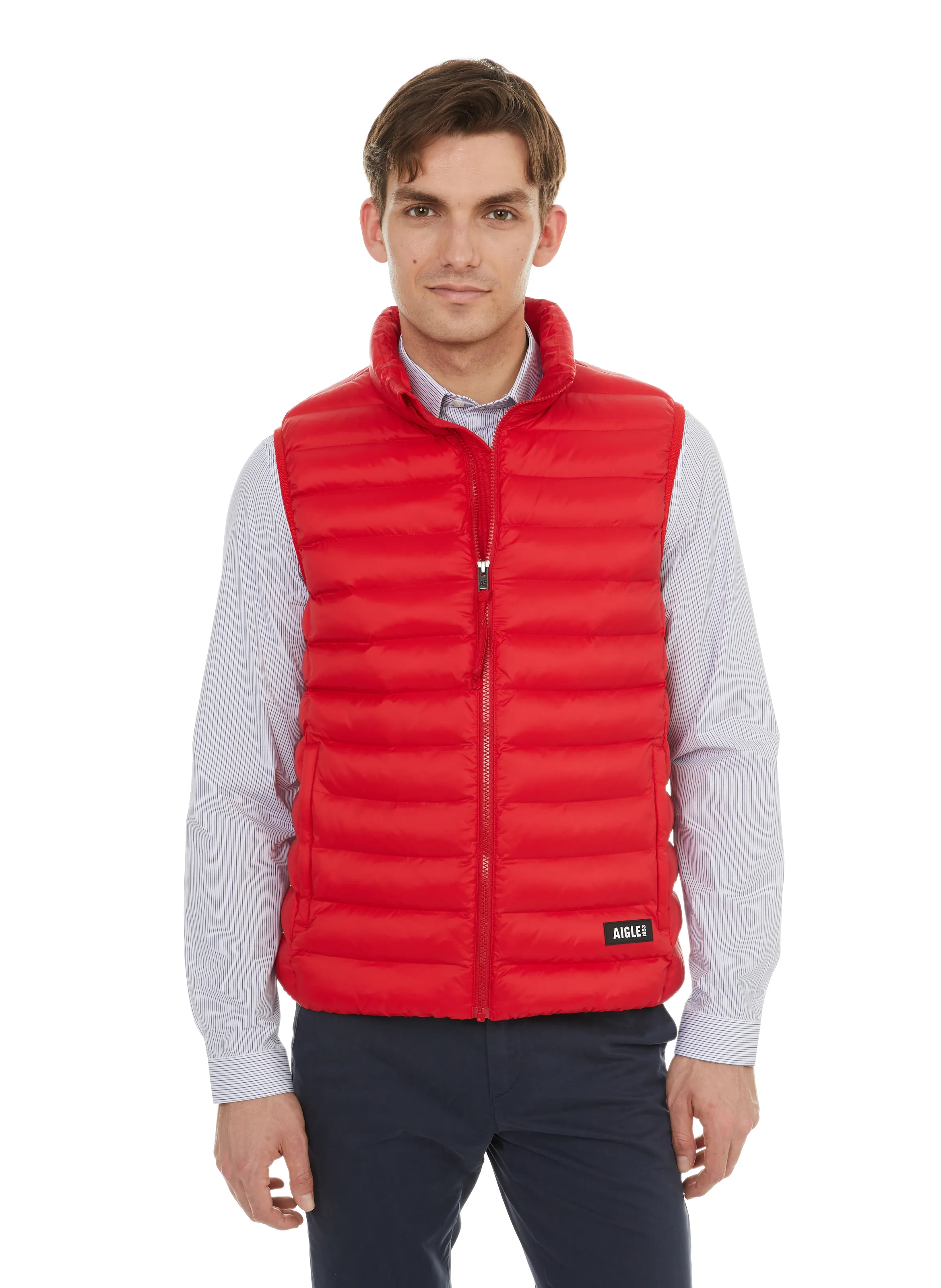 AIGLE  Padded gilet - Red