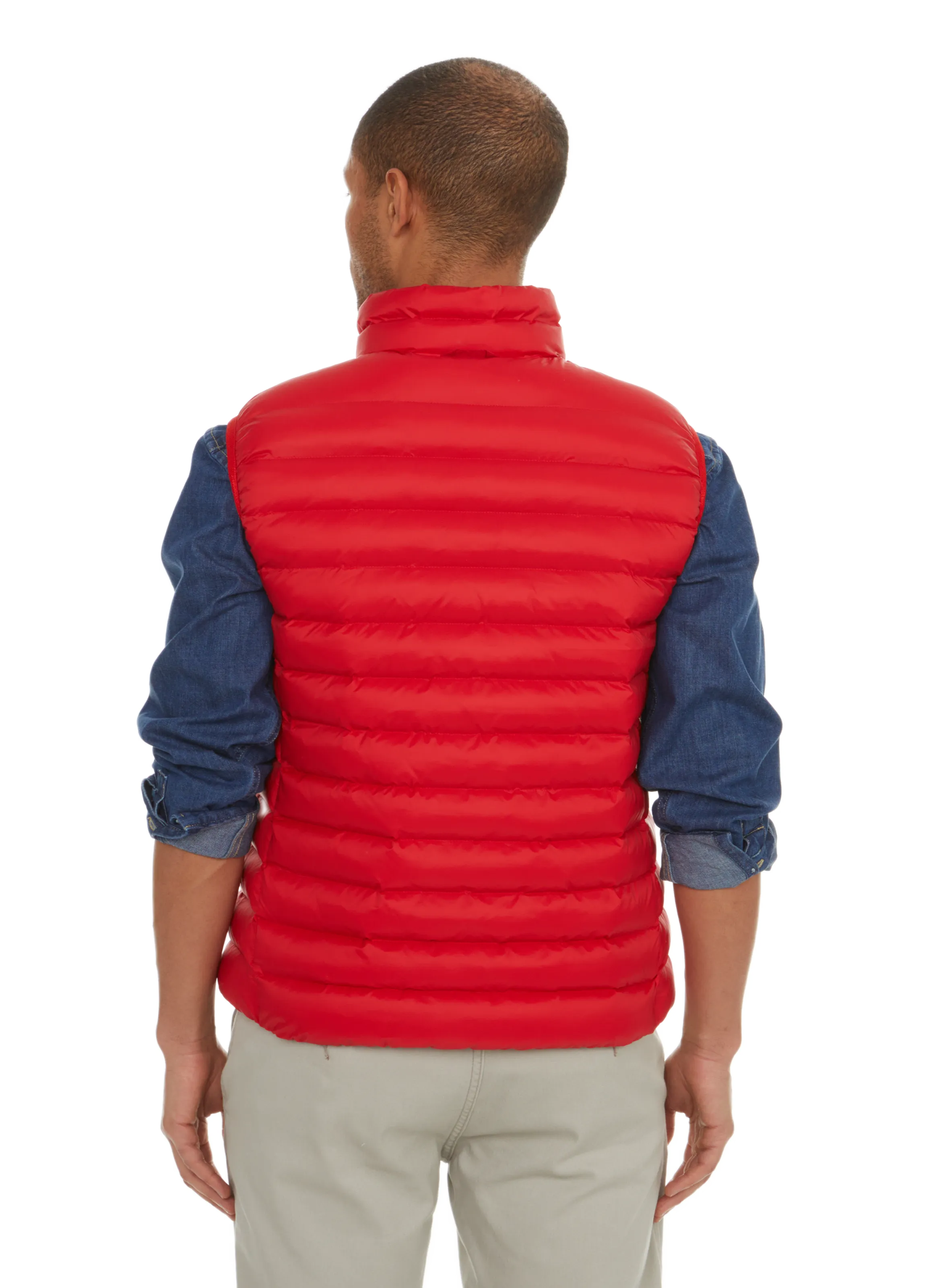 AIGLE  Padded gilet - Red