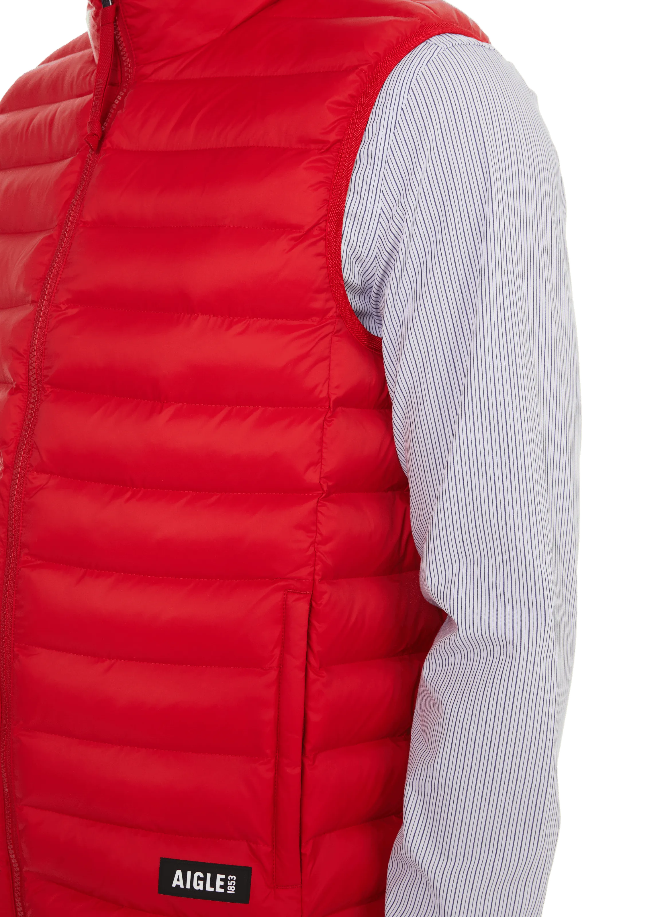 AIGLE  Padded gilet - Red