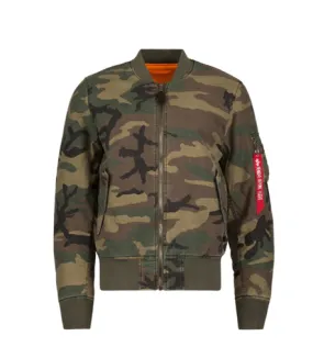 Alpha Industries MA-1 Woodland Camo Jacket