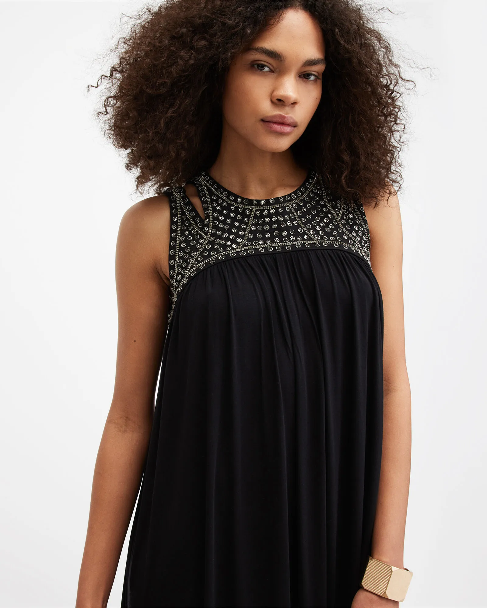 Arizona Embellished Cut-Out Maxi Dress