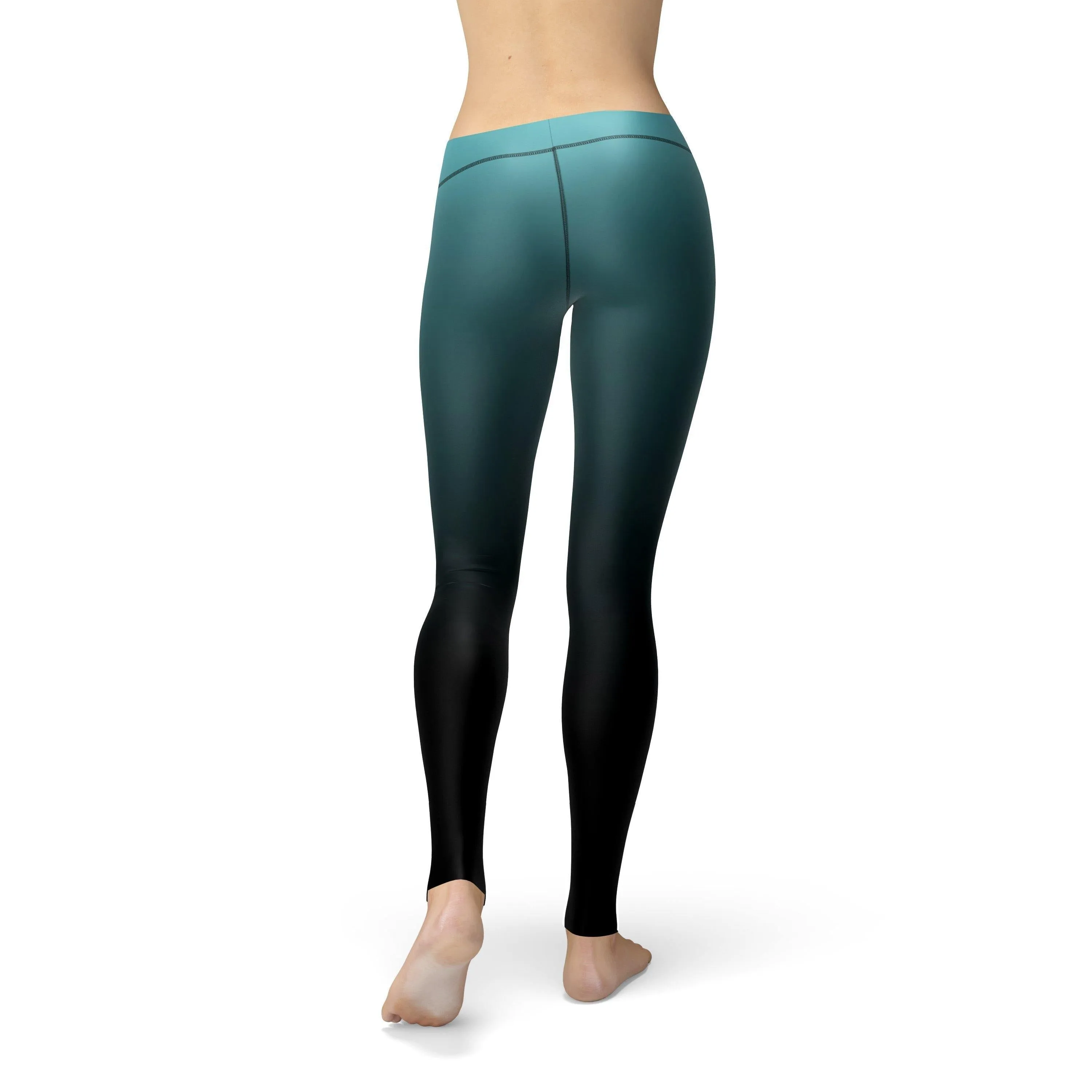 Avery Blue Black Ombre Leggings