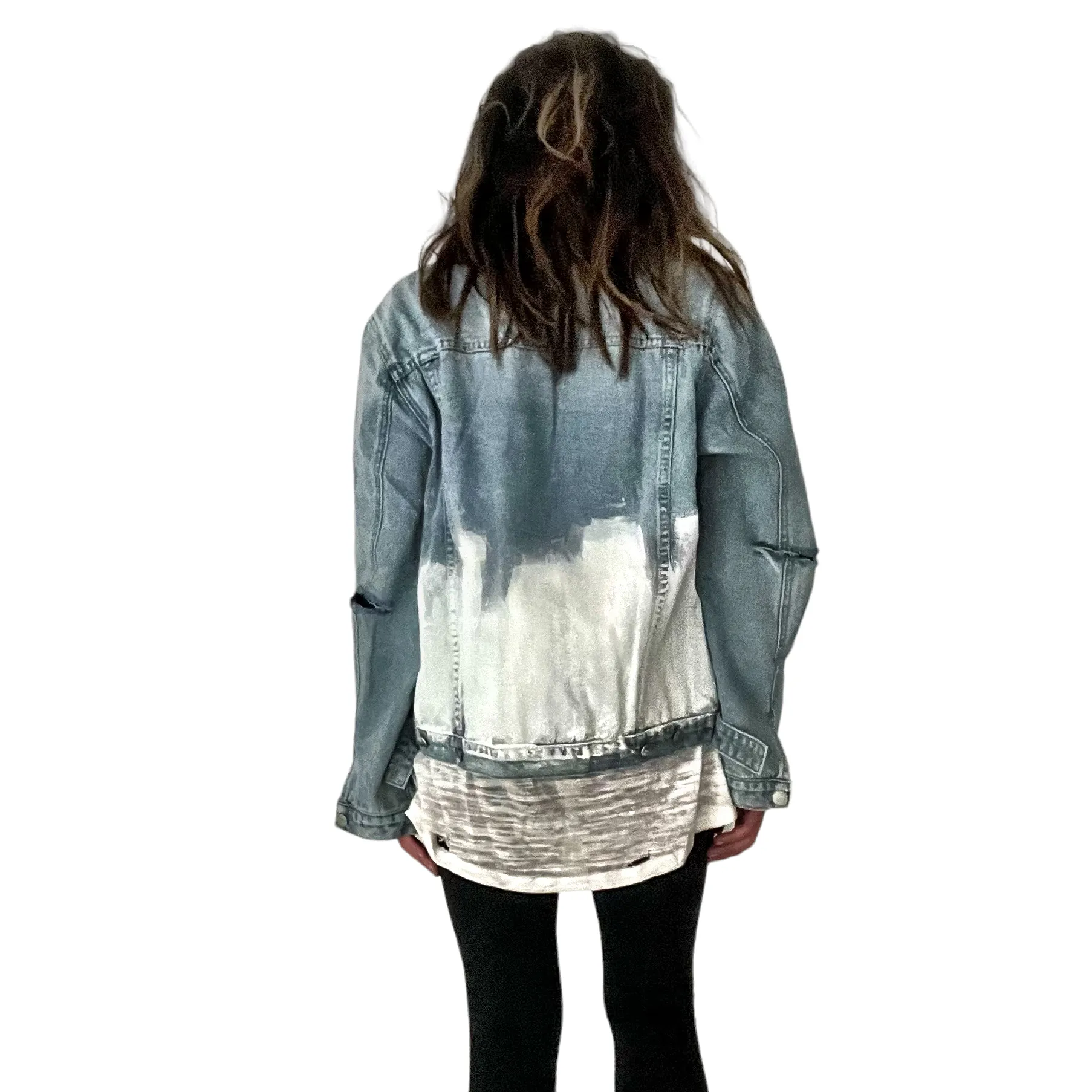 'Beyond White' Denim Jacket