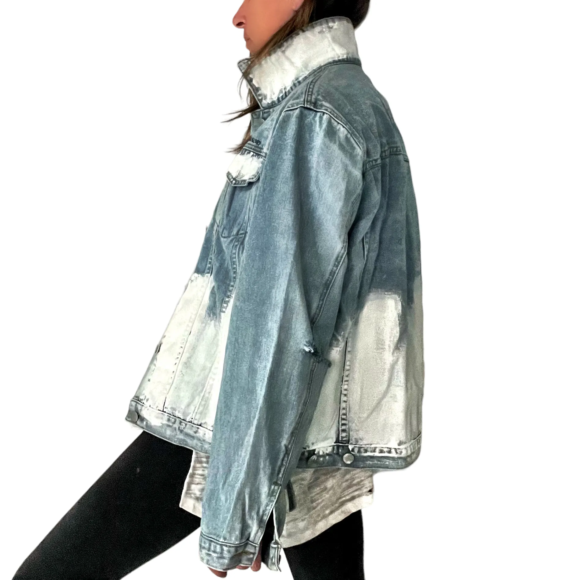 'Beyond White' Denim Jacket