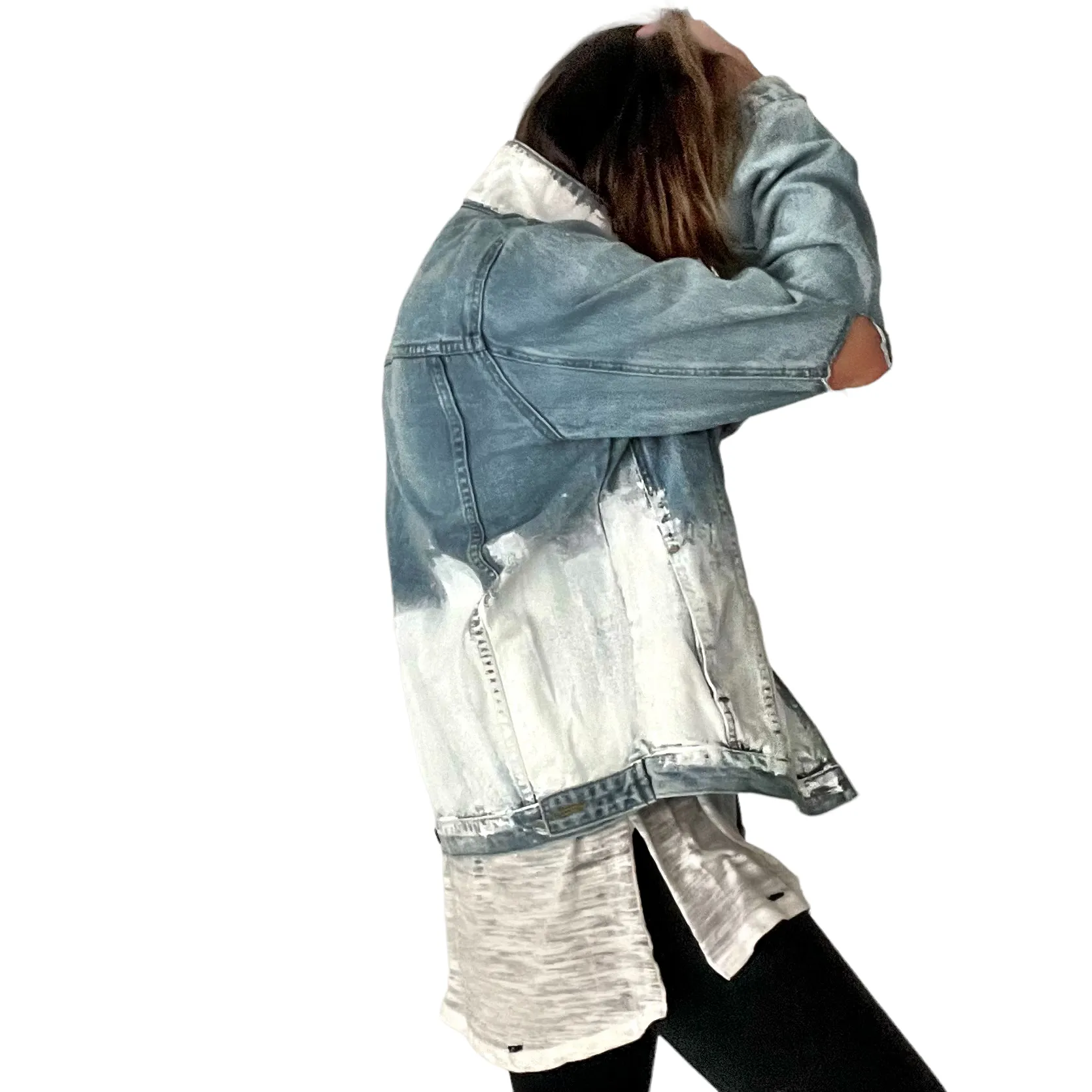 'Beyond White' Denim Jacket