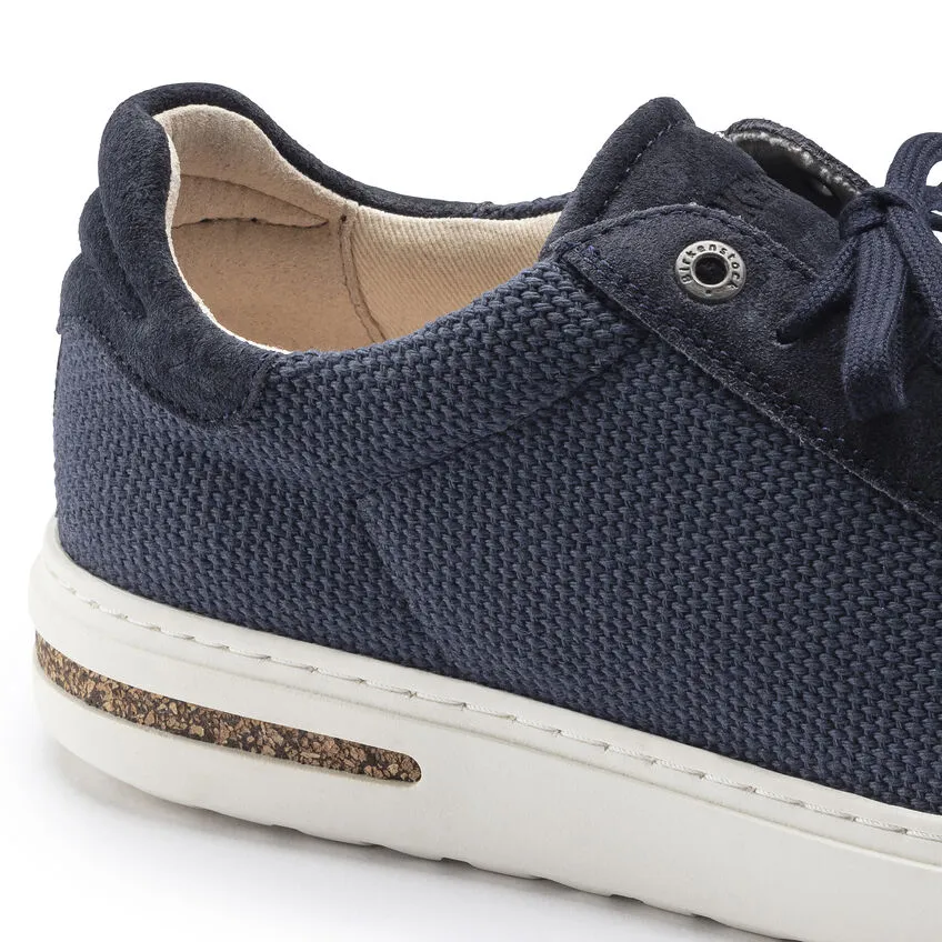 Birkenstock Mens Bend Canvas Lace Sneaker- Midnight Navy