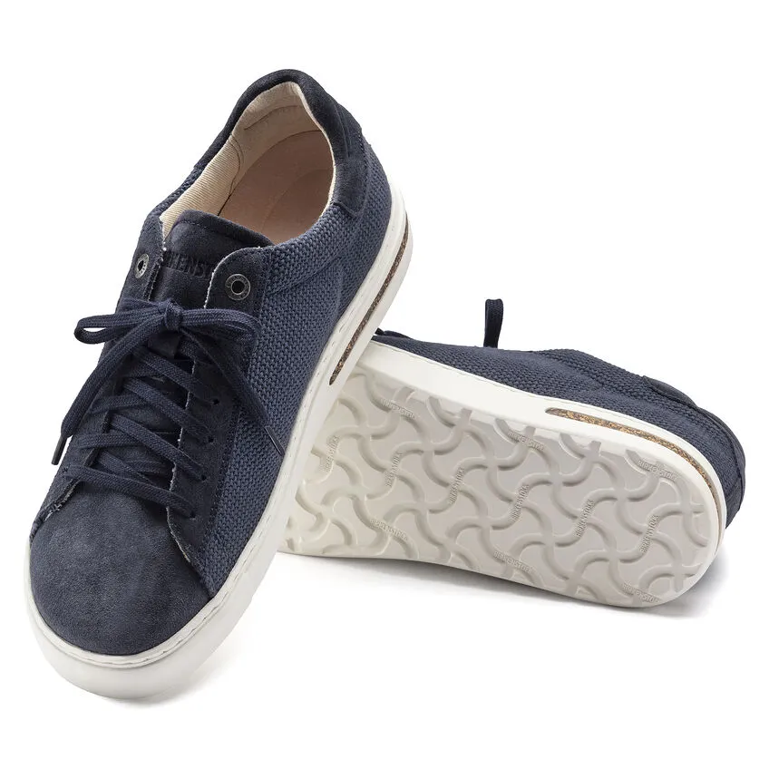 Birkenstock Mens Bend Canvas Lace Sneaker- Midnight Navy