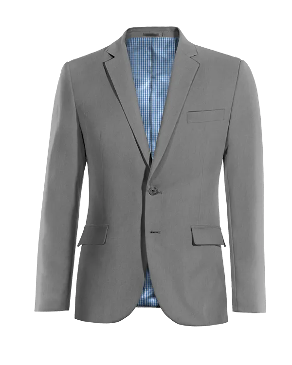  Blazer gris slim fit