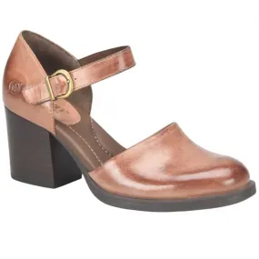 Born Haida Closed Toe Heel Brown (Women's)