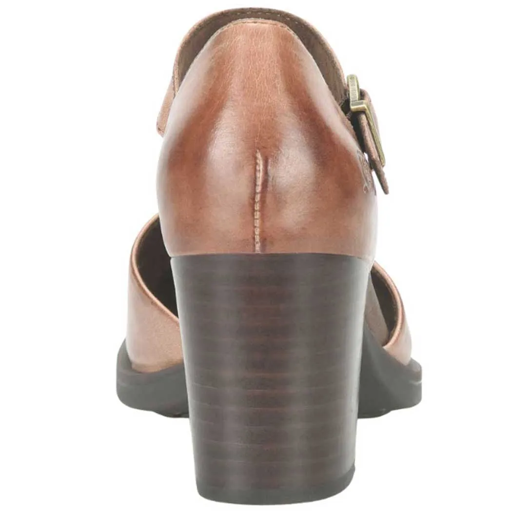 Born Haida Closed Toe Heel Brown (Women's)