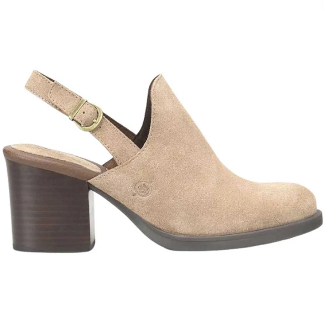 Born Odessa Slingback Heel Taupe (Women's)