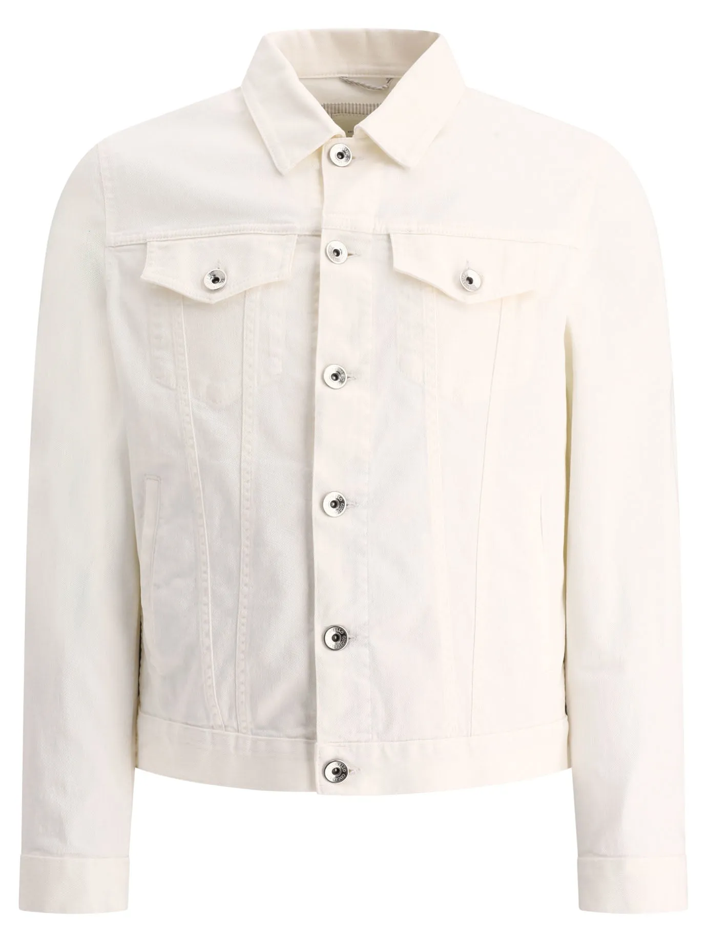 BRUNELLO CUCINELLI White Men's 2024 Spring/Summer Jacket