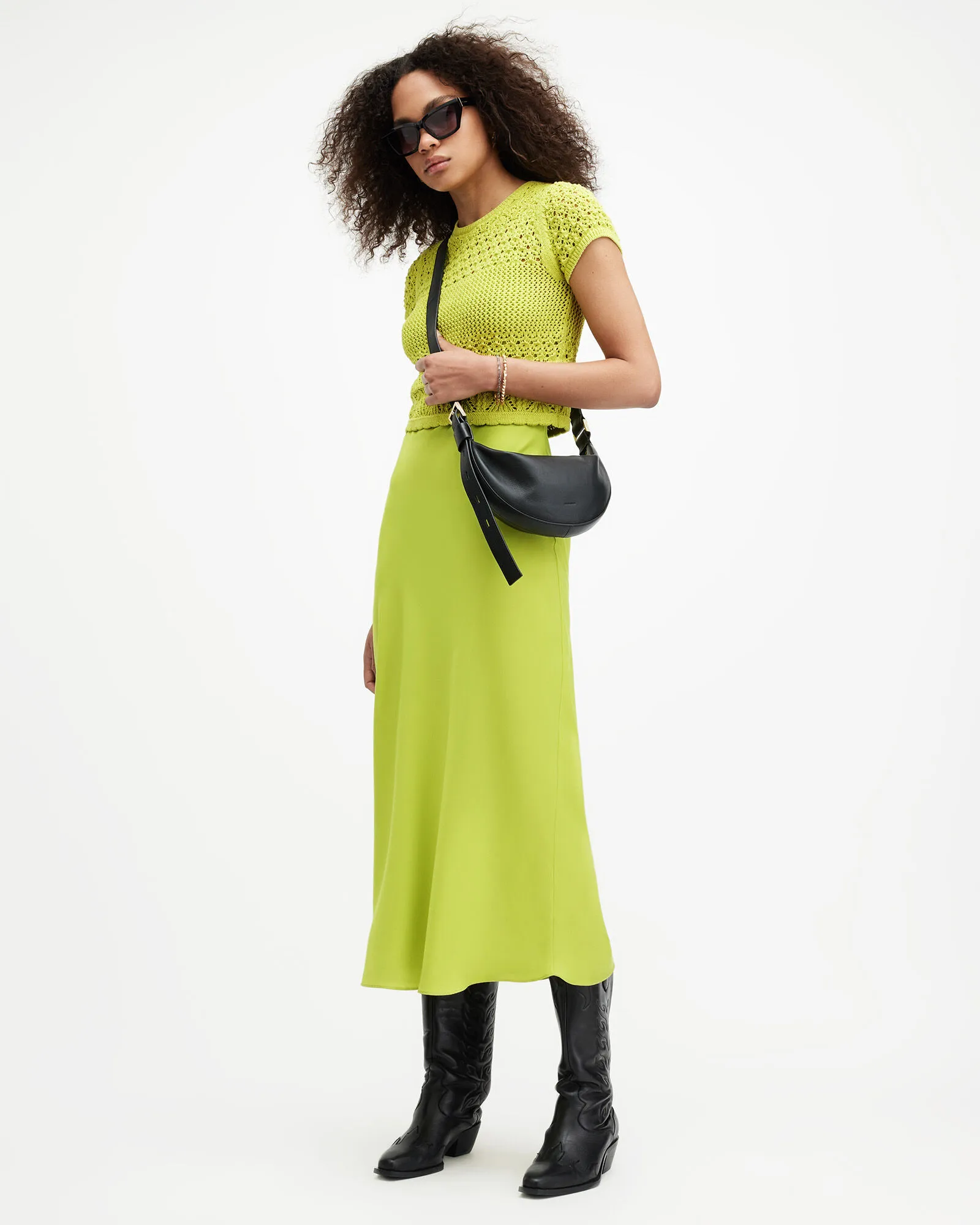 Bryony V-Neck Midi Slip Dress