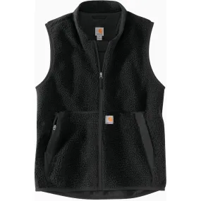 Carhartt Carhartt Men's 2XL Regular Black Fleece Vest, Relaxed Fit