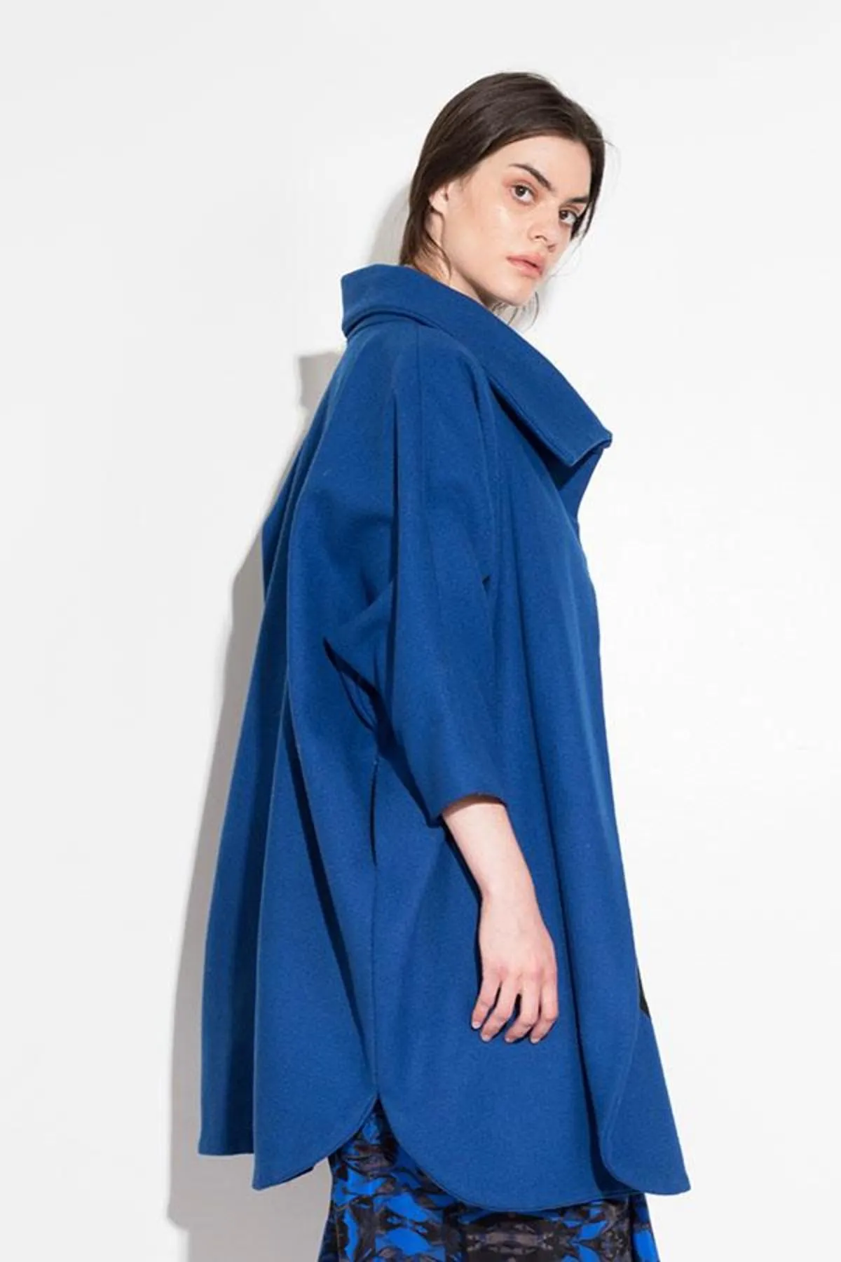 Carol Coat - Blue