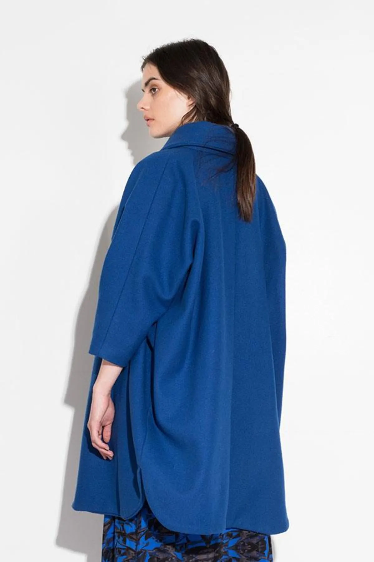 Carol Coat - Blue