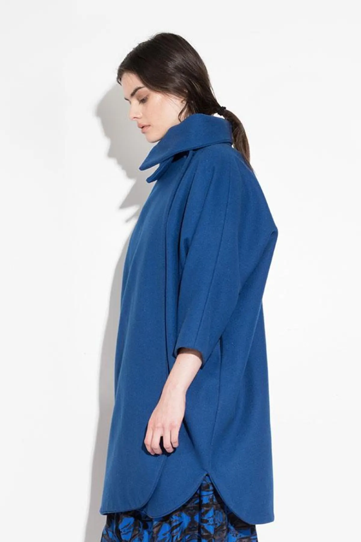 Carol Coat - Blue