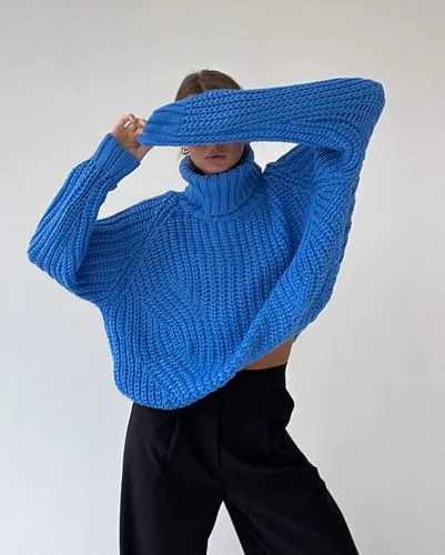 Casual Simple Style Solid Color Sweaters & Cardigans Polyester Sweater Tops