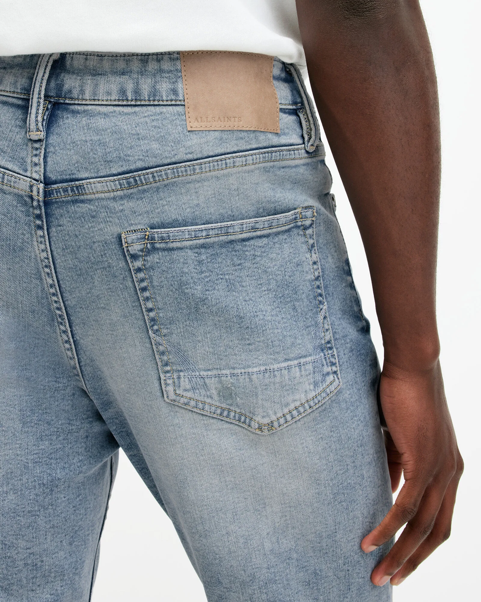 Cigarette Skinny Fit Denim Jeans