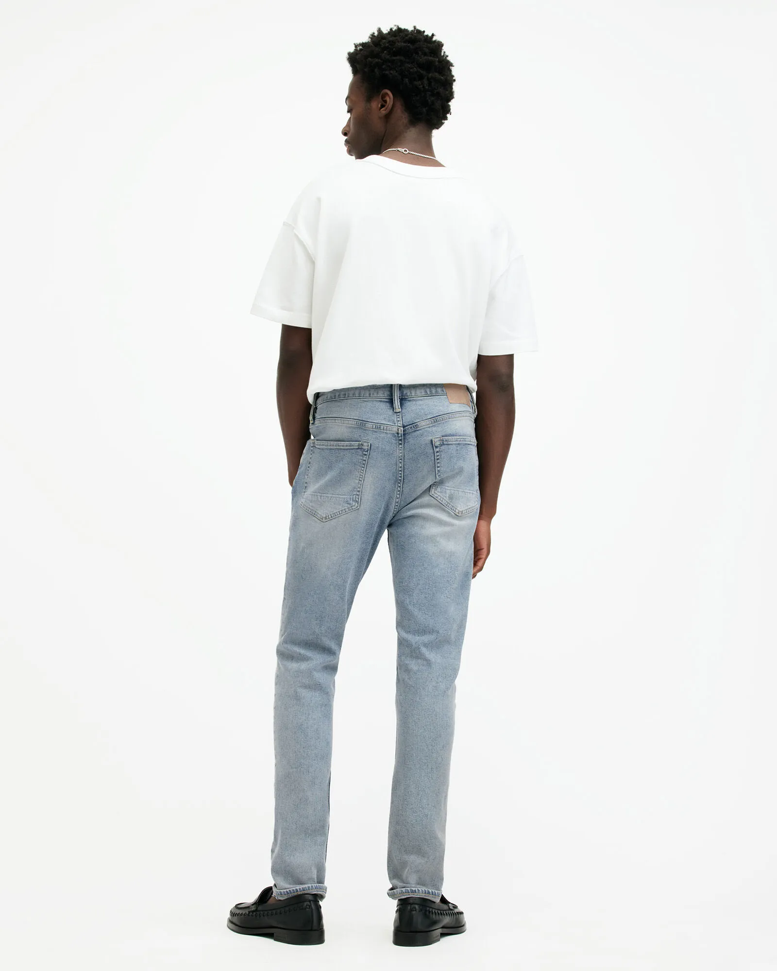 Cigarette Skinny Fit Denim Jeans