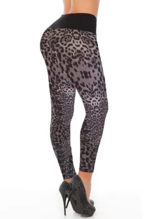 Classic Shapewear Butt Shaping Animal Print Leggings