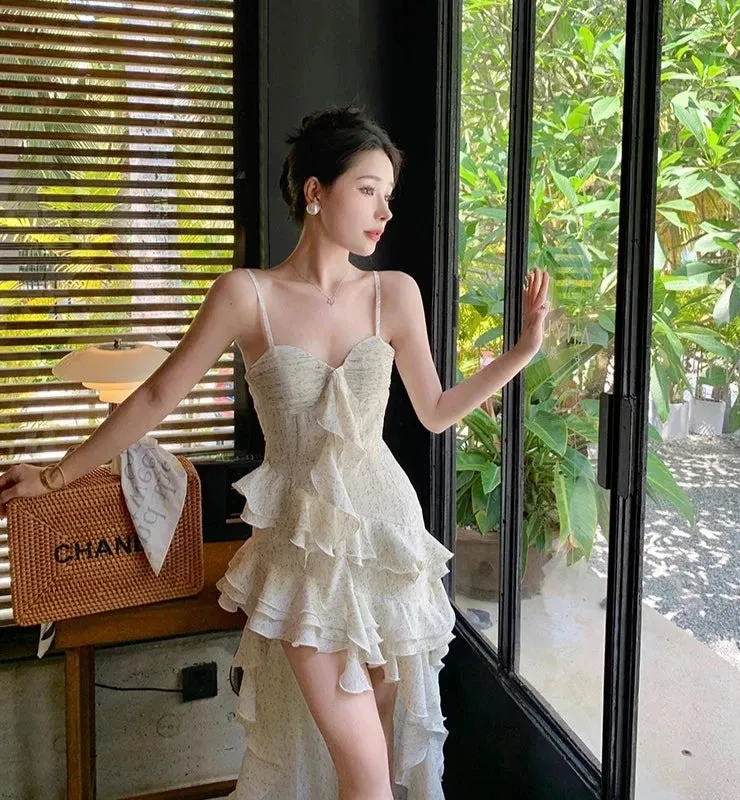 Fairy Long Ruffle Dress