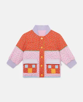 Farmyard Appliqué Patchwork Coat