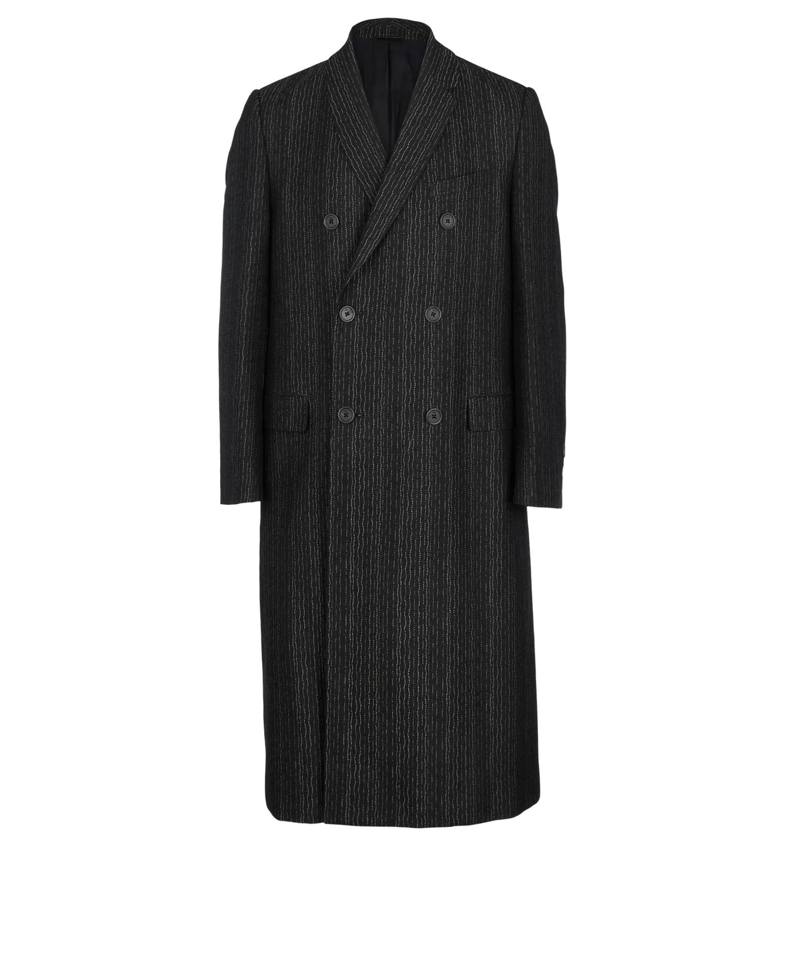 Fendi Long Striped Coat