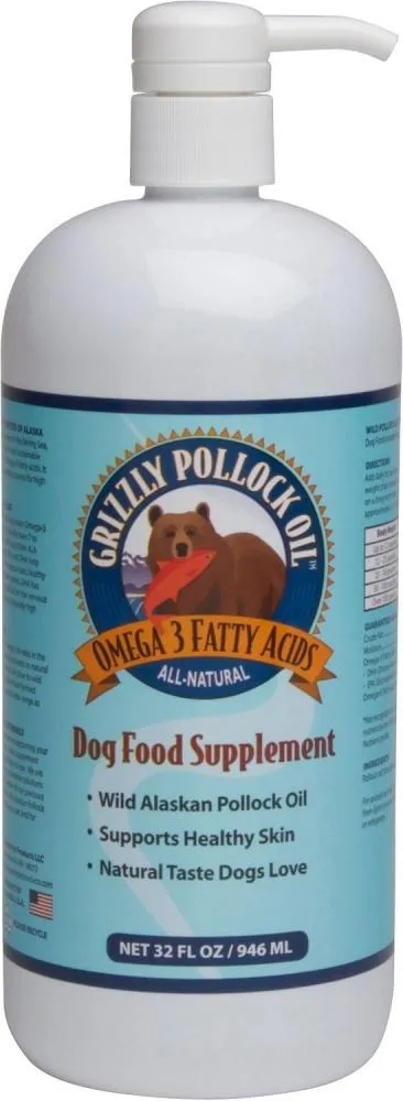 Grizzly Pollock Oil for Dogs