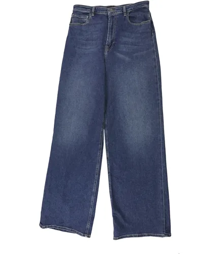 Guess Womens Monday Wide Leg Jeans