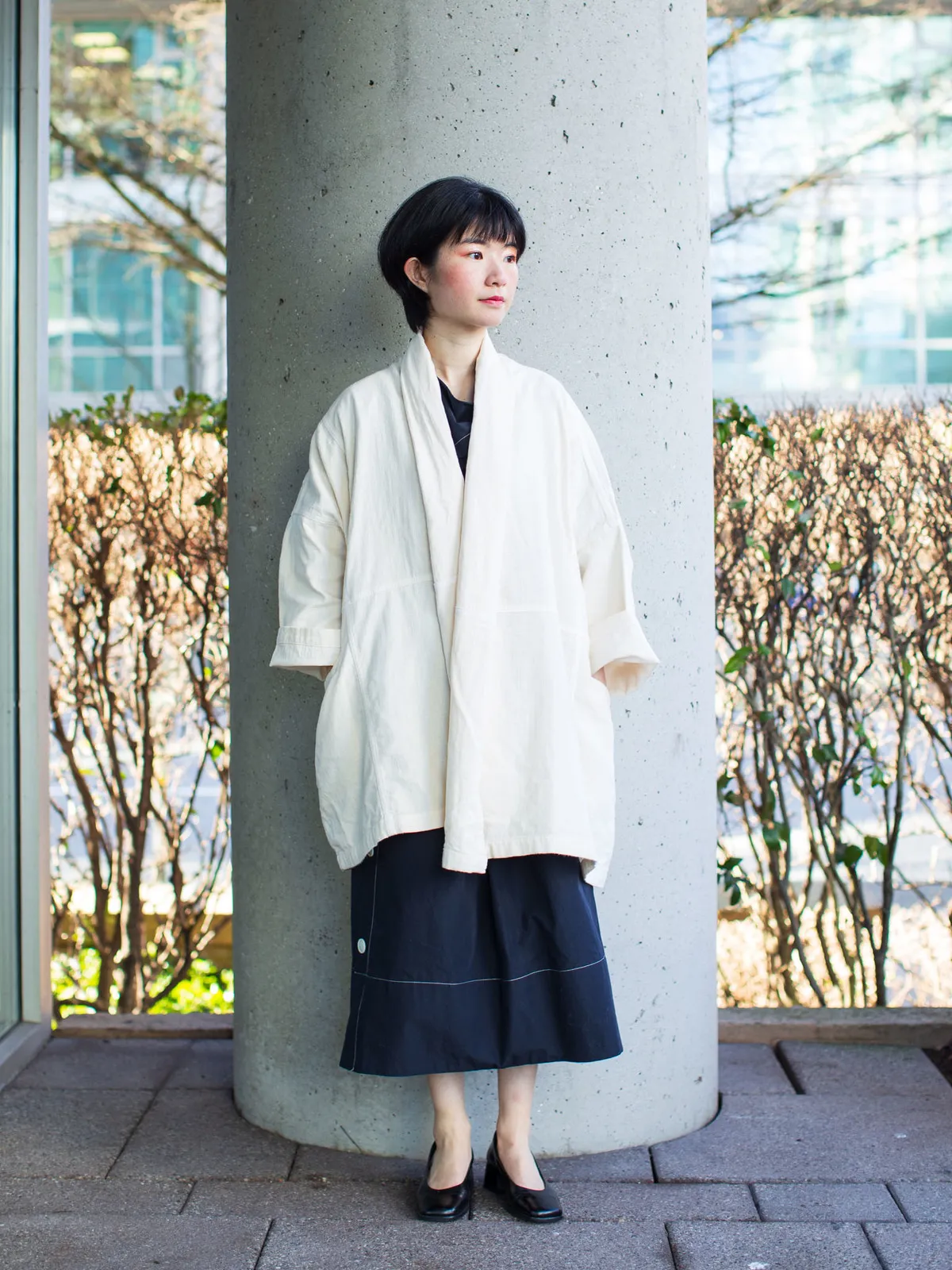 Haori Coat - Kinari