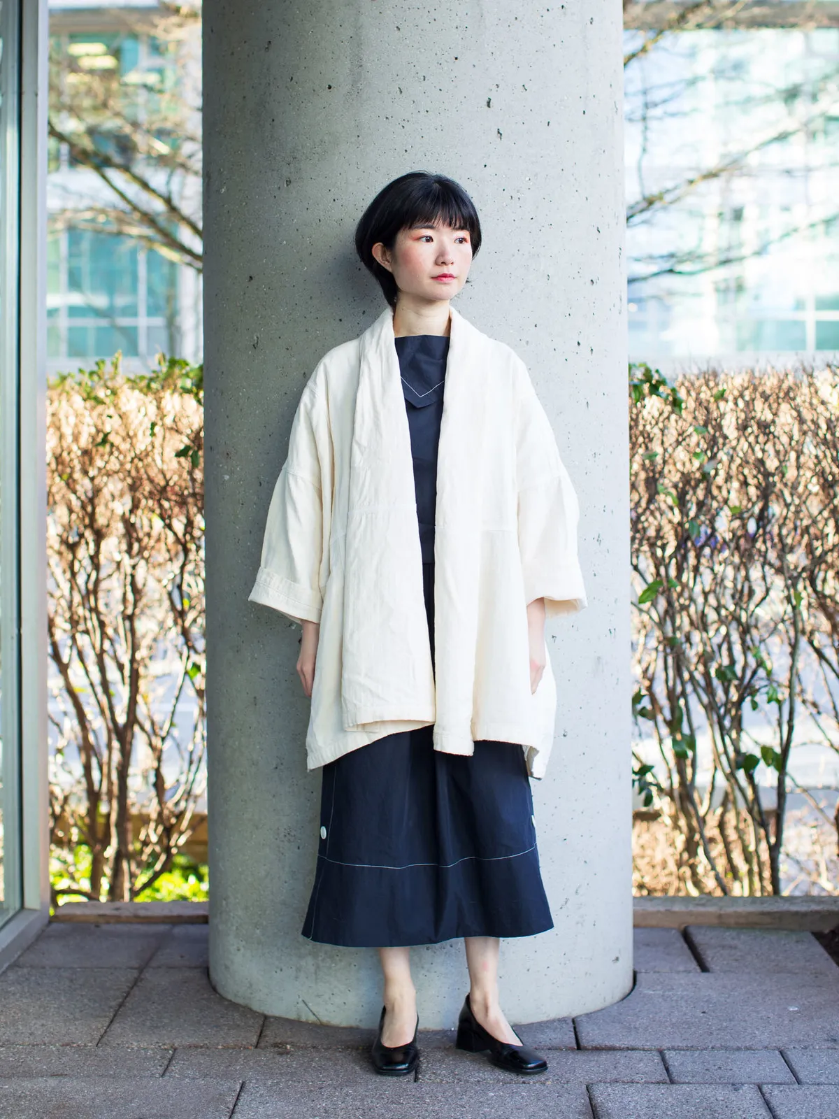 Haori Coat - Kinari