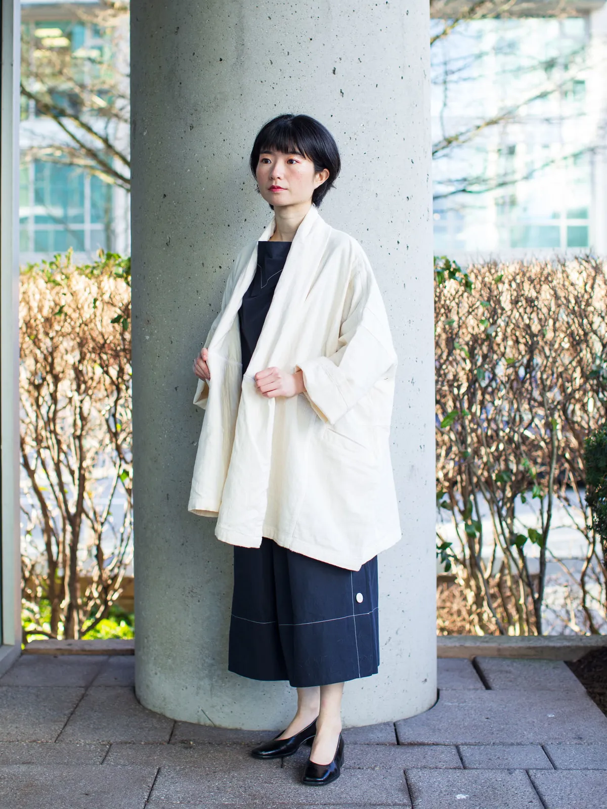 Haori Coat - Kinari