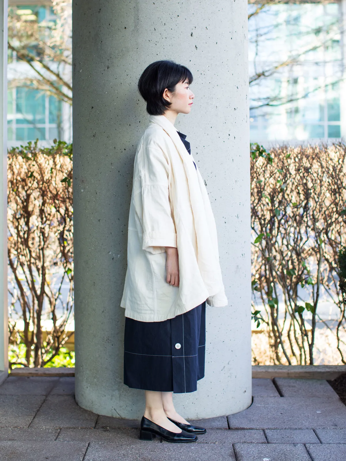 Haori Coat - Kinari