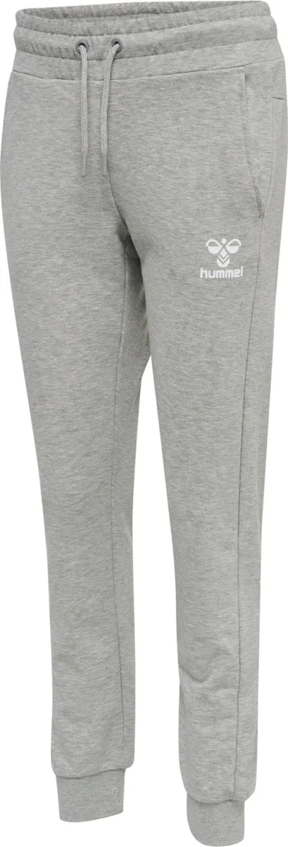 Hummel Women's hmlNONI 2.0 Regular Pants Grey Melange | Buy Hummel Women's hmlNONI 2.0 Regular Pants Grey Melange here