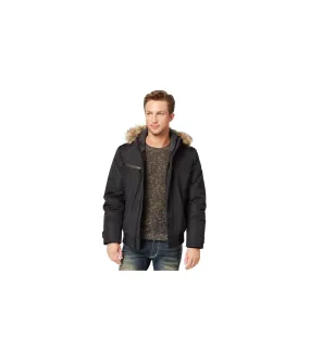 I-N-C Mens Iridescent Cire Parka Coat