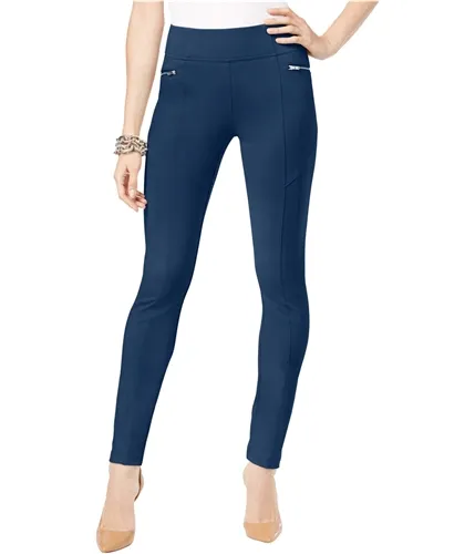 I-N-C Womens Skinny Moto Casual Leggings