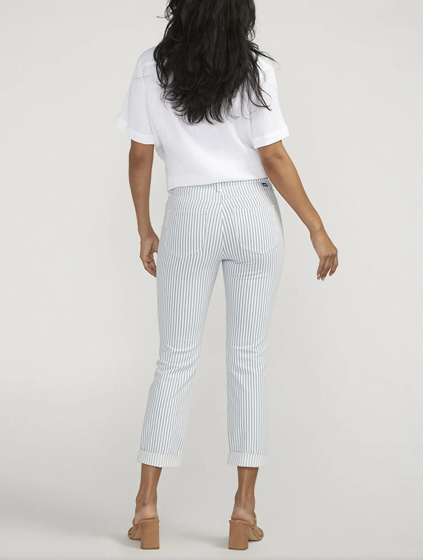 Jag Carter girlfriend jeans, railroad stripe