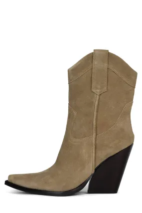 JEFFREY CAMPBELL | Mi-Amigo Boots - Camel Suede