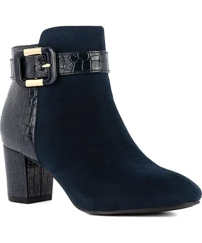 Jones New York Women's Ivyy Buckle Block Heel Booties