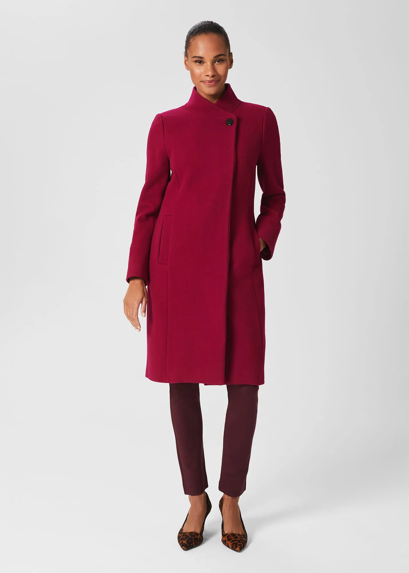 Maisie Wool Blend Coat 